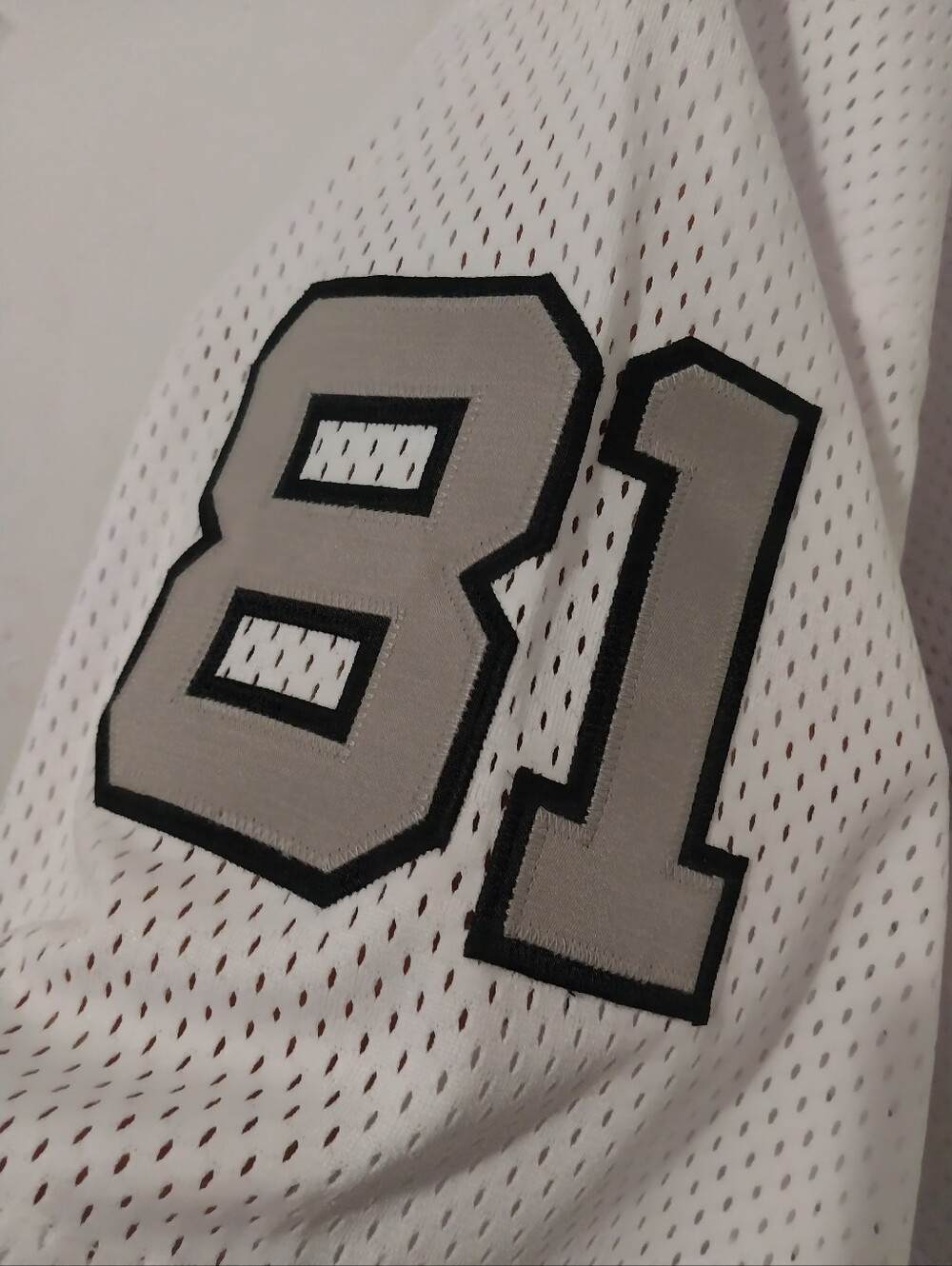 Mitchell & Ness Los Angeles Raiders Tim Brown 1994 75th Anniversary Patch Sz. 54 - Picture 8 of 10